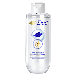 DOVE Мицеллярная вода Увлажняющая 400мл