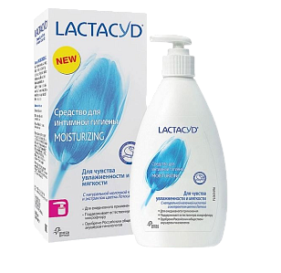 Lactacyd Средство увлажняющее для интимной гигиены, 200мл