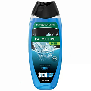 Palmolive MEN Гель д/душа Восстанавливающий Спорт 3в1 500мл