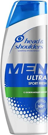 Head&Shoulders MEN Шампунь Sports Fresh, 400мл***