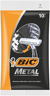 BIC Metal Станки д/бритья мужские одноразовые 10шт