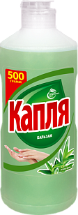 Капля Жидкость для посуды Бальзам Алоэ вера, 500г