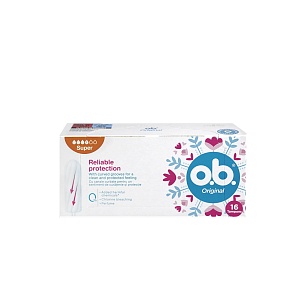 o.b. Тампоны Original Super 16шт