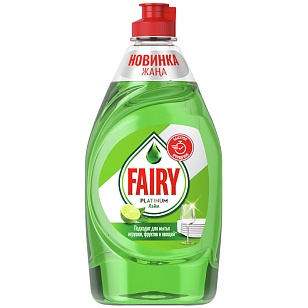 FAIRY Жидкость д/посуды Platinum Лайм 430мл*