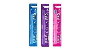 R.O.C.S. PRO Зубная щётка EXPERT CLEAN мягкая