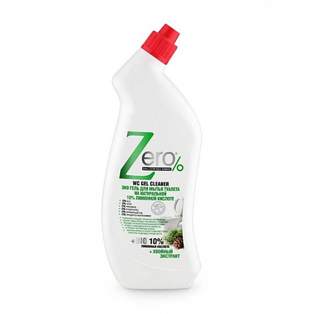 Zero Средство чистящее для туалета на натуральной лимонной кислоте гель, 750мл