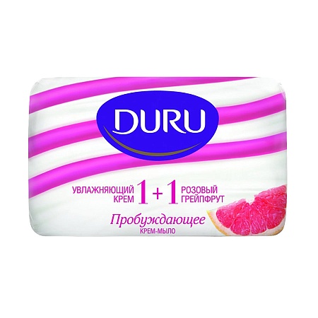 DURU 1+1 Крем-мыло Грейпфрут, 80гр