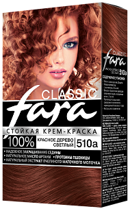 Fara Classic Краска для волос 510а Красное дерево, светлый