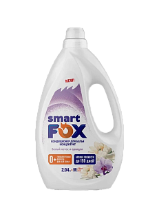 SYNERGETIC SMART FOX Кондиционер д/белья Белый лотос и орхидея 2,04л