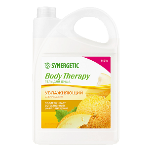 SYNERGETIC Гель д/душа Body Therapy Спелая дыня 3,5л