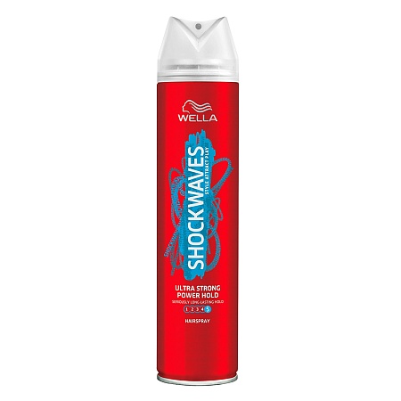 Wella Shockwaves Лак для волос УСФ 5, 250мл
