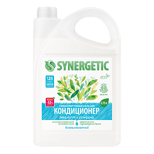 SYNERGETIC Кондиционер-бальзам д/белья Эвкалипт и ромашка 3,75л