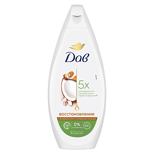 DOVE Гель-крем д/душа Кокос и миндаль 250мл