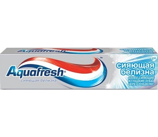 Aquafresh Зубная паста Сияющая белизна 75мл