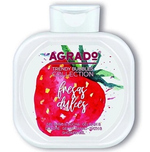 AGRADO Гель для душа Сладкая клубника, 750мл