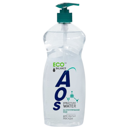 AOS Жидкость для посуды ECO на Структурированной воде, 650мл