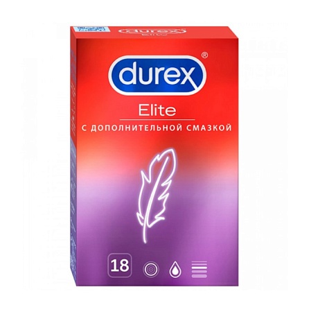 Durex Elite Презервативы сверхтонкие, 18шт