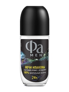Фа MEN Део ролик Ночи Ипанемы 50мл