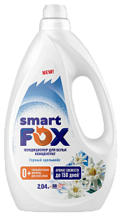 SYNERGETIC SMART FOX Кондиционер д/белья Горный эдельвейс 2,04л