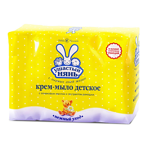 Ушастый нянь Крем-мыло с ромашкой, 4x100г