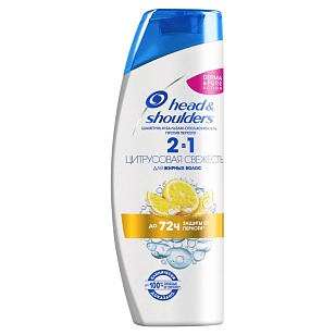 Head&Shoulders Шампунь Цитрусовая свежесть 2в1, 400мл