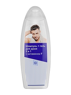 Свобода Шампунь-гель 2в1 С витамином F, 430мл