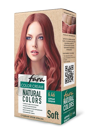 Fara Natural Colors Soft Краска для волос 327 Дикая, вишня