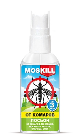 Москилл Лосьон-спрей от комаров, 60мл