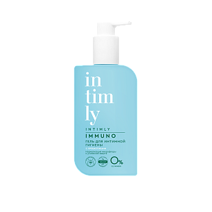 INTIMLY Immuno Гель для интимной гигиены с пребиотиками, 220мл