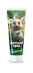 Невская Косметика Крем Детский с экстрактом ромашки, 75мл