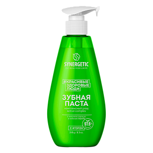 SYNERGETIC Зубная паста комплексный уход и реминерализация ACTIVE COMPLEX 240г