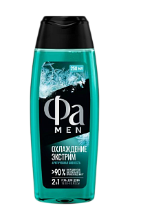 FA Men Гель для душа Охлаждение Экстрим, 250мл