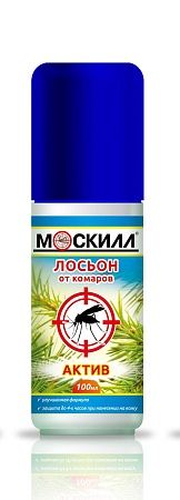 Москилл Спрей от комаров Актив, 100мл