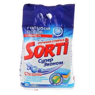 Sorti Стиральный порошок Супер Эконом, 1500гр