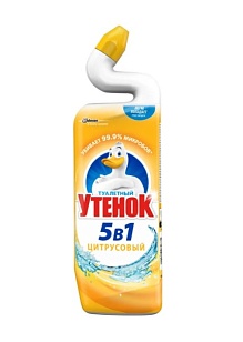 Туалетный Утенок 5в1 Цитрусовый 900 мл