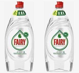 FAIRY Pure&Clean Жидкость д/посуды 2х900мл