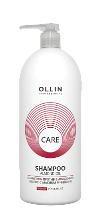 Ollin Professional Care Шампунь против выпадения волос с маслом миндаля, 1000мл