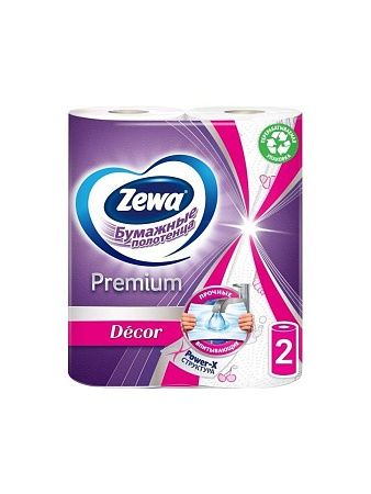 ZEWA Premium Decor Бумажные полотенца, 2шт