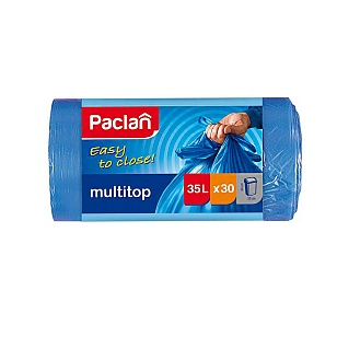 Paclan Мешки для мусора MULTI-TOP 35л, 30шт