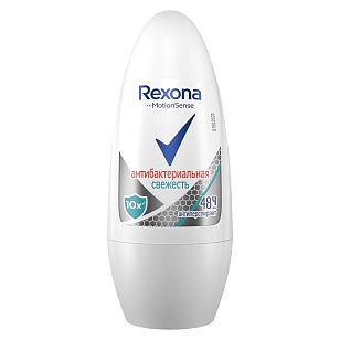 REXONA Део ролик Антибактериальная свежесть, 50мл