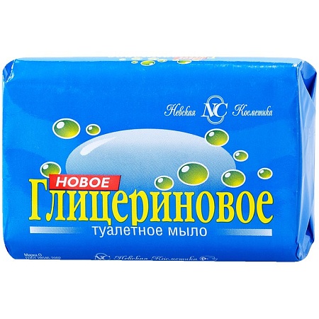Невская Косметика Туалетное мыло Новое Глицериновое, 90г