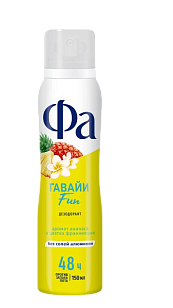 FA Део спрей Ритмы острова Гавайи Fun, 150мл