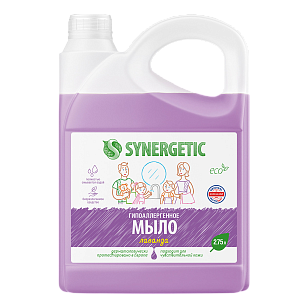 SYNERGETIC Жидкое мыло Лаванда 2,75л