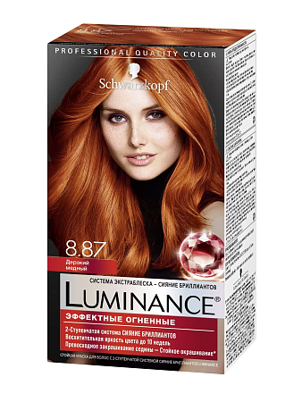 Luminance Краска для волос Color 8.87 Дерзкий медный