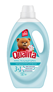 QUALITA Кондиционер для белья Morning Freshness флакон, 1000мл