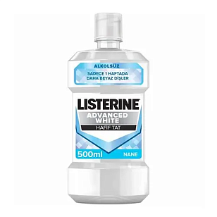 LISTERINE Ополаскиватель д/полости рта Advanced White Экспертное отбеливание 500мл