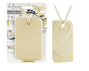 АЕР Ароматизатор для дома FRAGRANT CARD Creamy vanilla