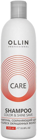 Ollin Professional Care Шампунь сохраняющий цвет и блеск, 250мл