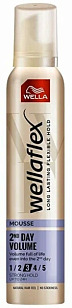 Wella Wellaflex Мусс для волос 2nd Day Volume СФ 3, 200мл