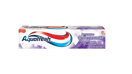 Aquafresh Зубная паста Активное отбеливание 125мл